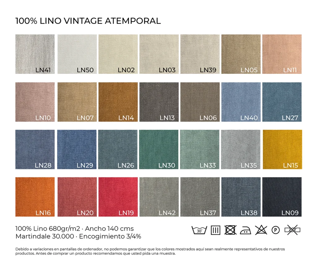 100 lino vintage — Atemporal