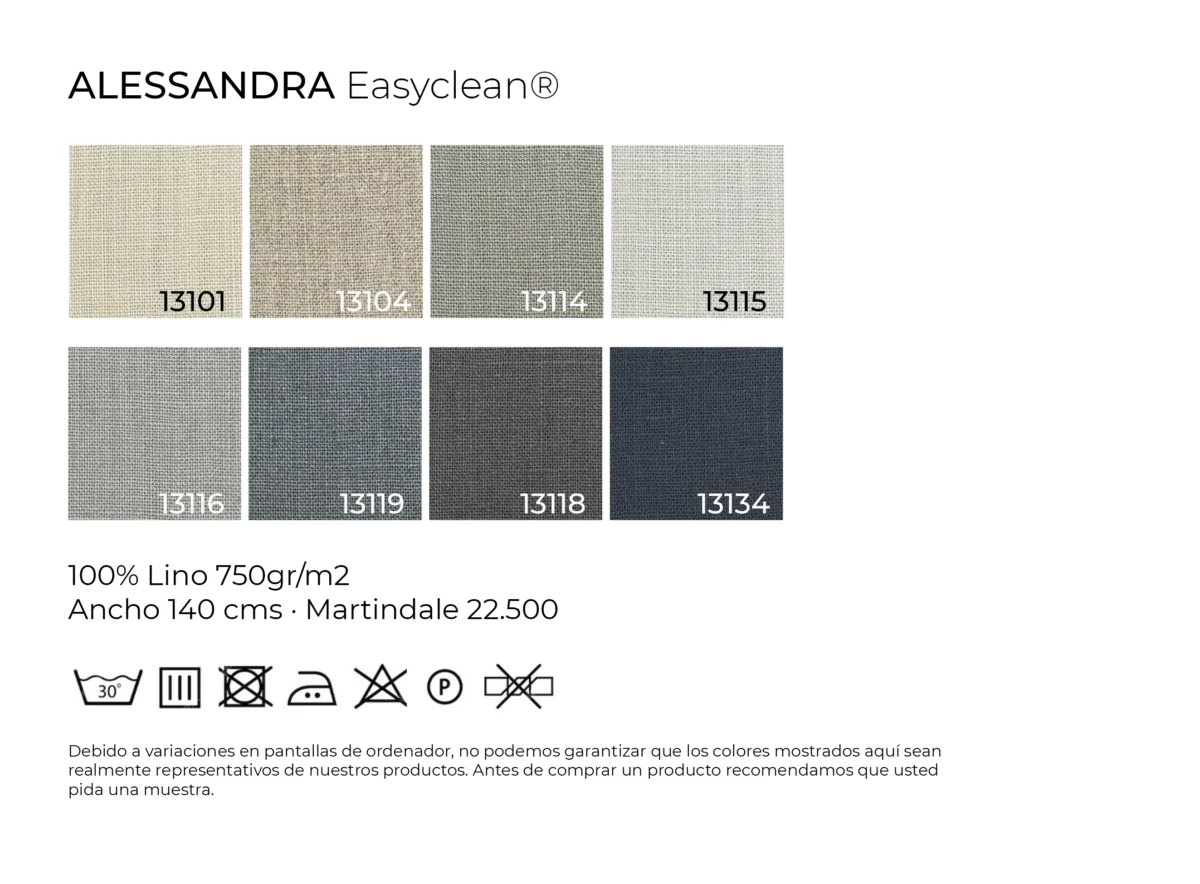 Alessandra tejido easyclean — Atemporal