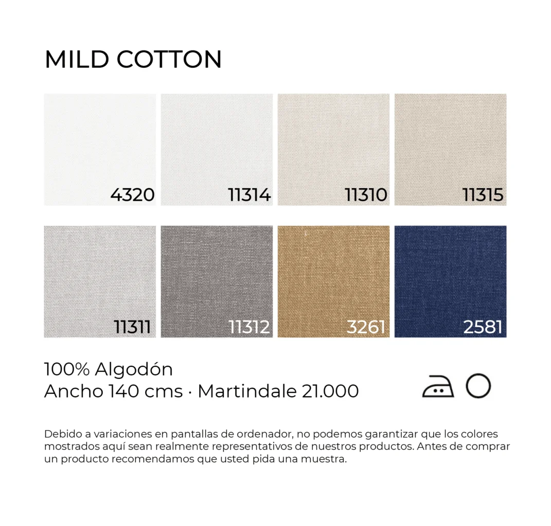 Mild cotton colores — Atemporal