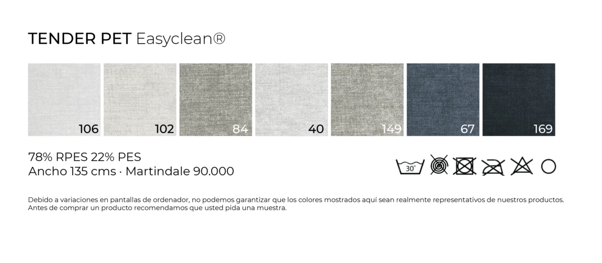 Tenderpet easyclean colores — Atemporal