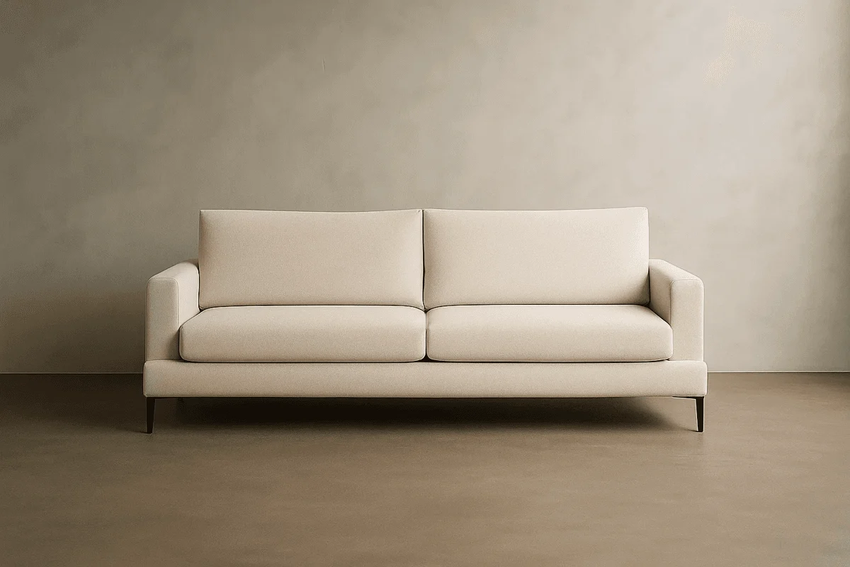 ThomasModern sofa frente — Atemporal