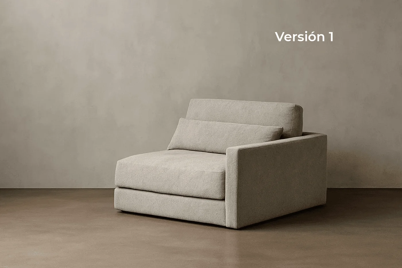 Hugo modern sofá — Atemporal