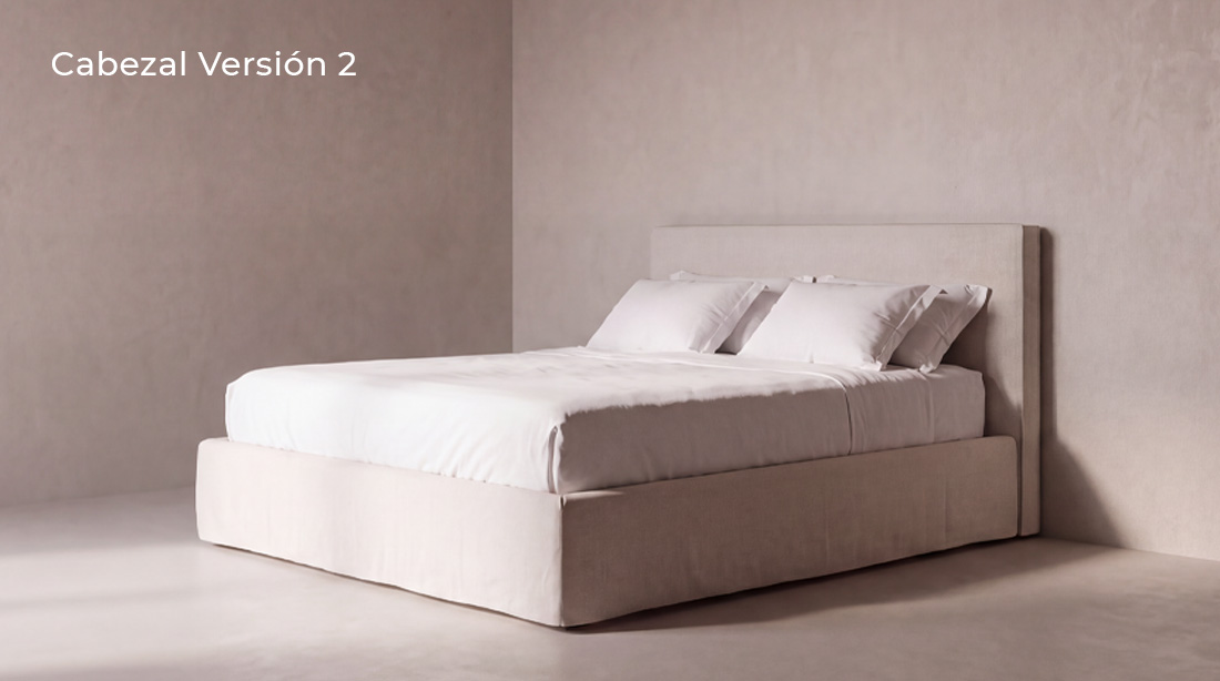 Cama lino version 1 cabezal 2 — Atemporal