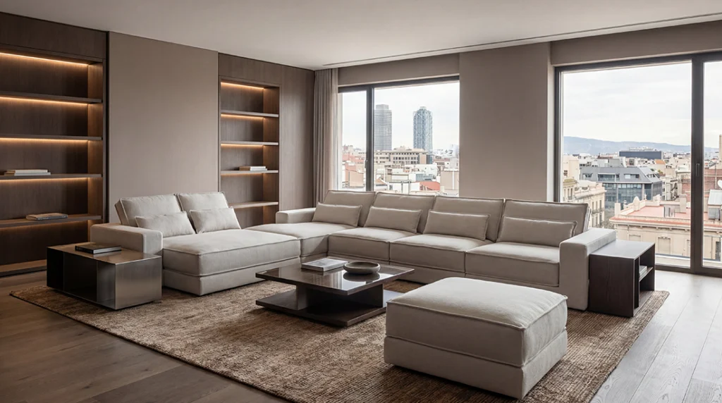 Hugo barcelona modular sofá — Atemporal